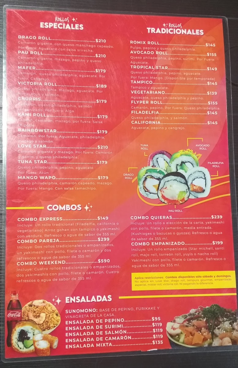 Sushi Star Menu - Image 4
